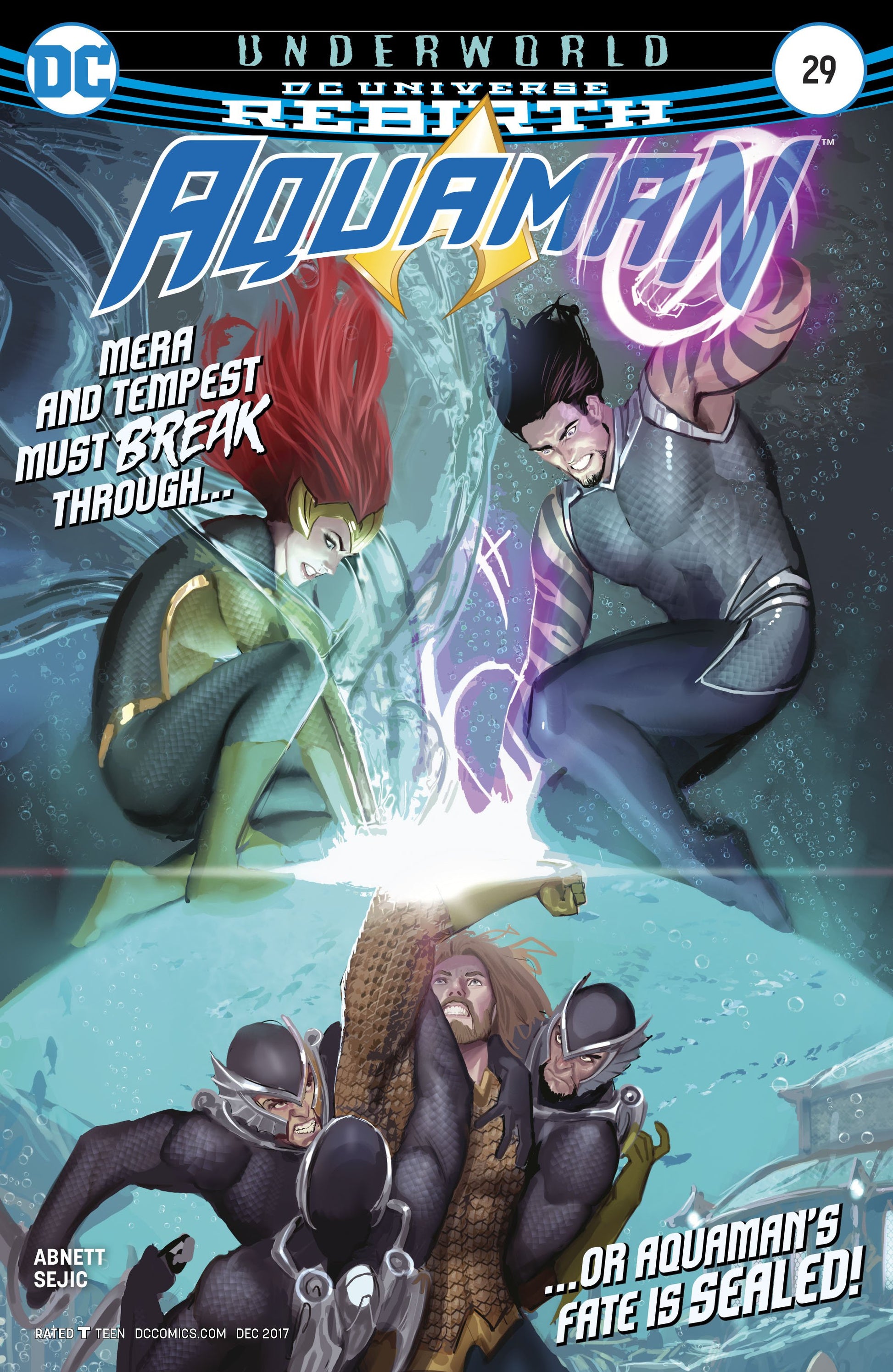 AQUAMAN #29 COVER