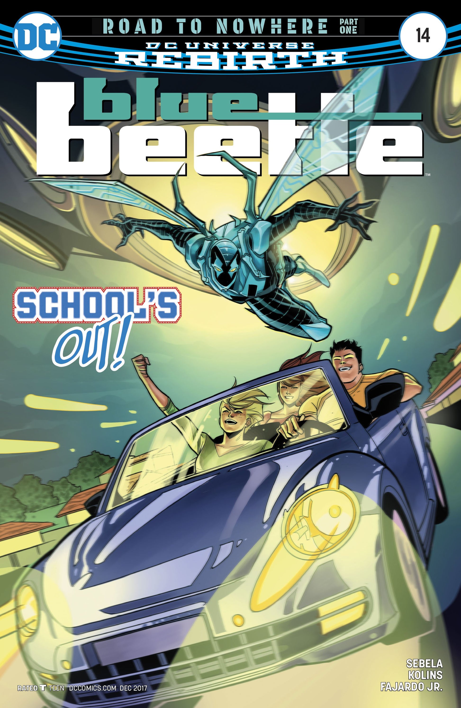 BLUE BEETLE #14 COVER