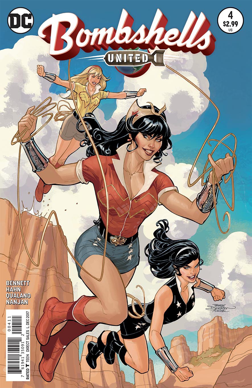 BOMBSHELLS UNITED #4 COVER