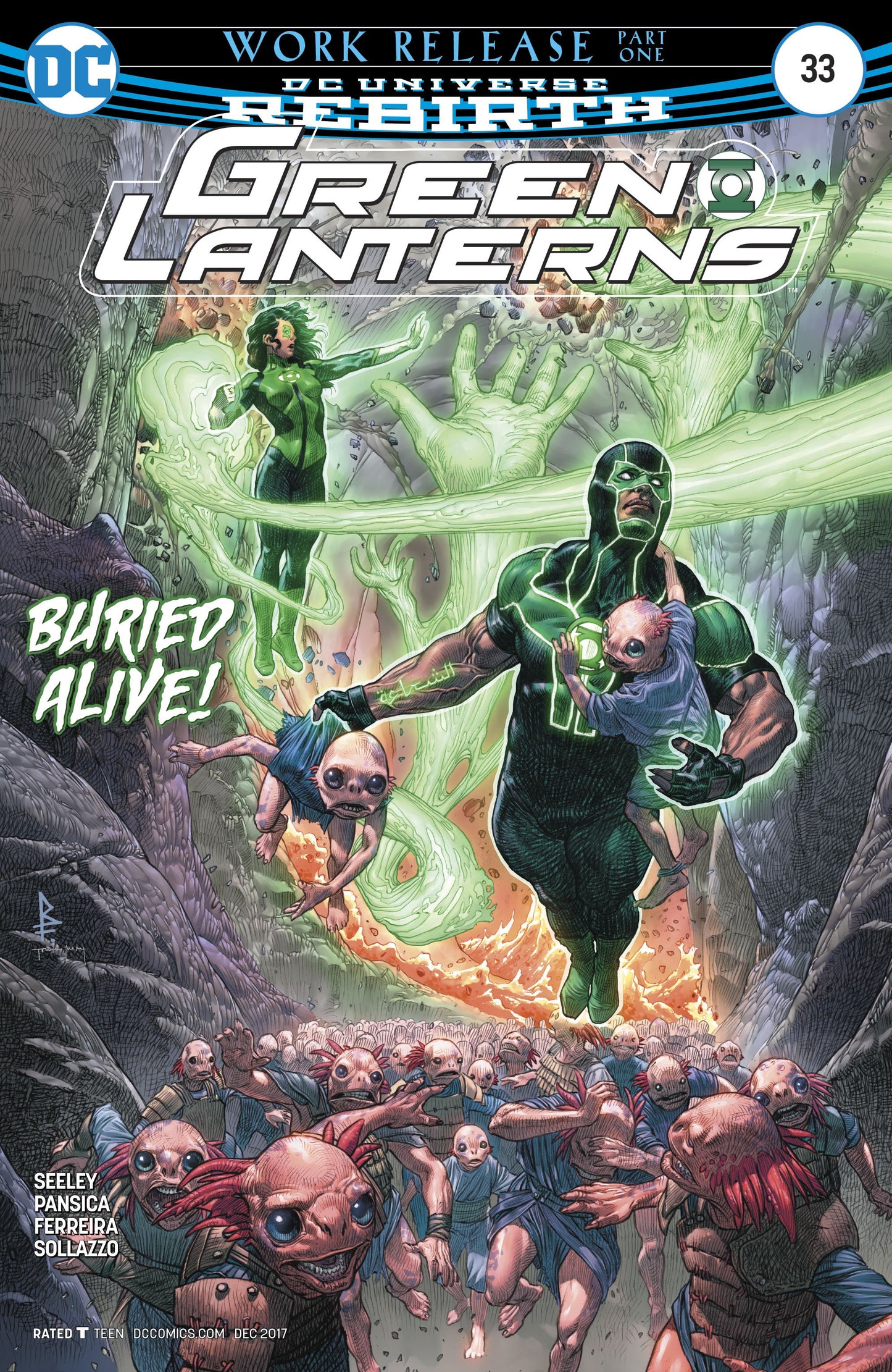 GREEN LANTERNS #33 COVER