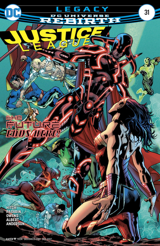 JUSTICE LEAGUE #31 COVER