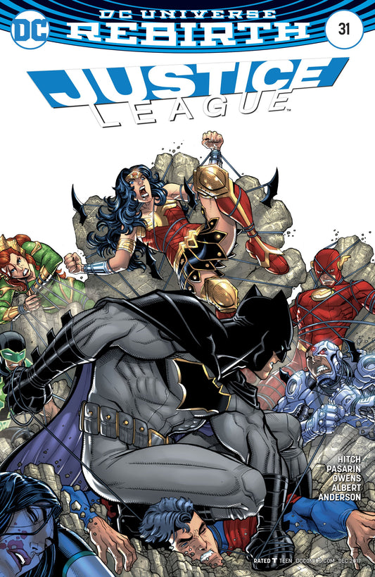 JUSTICE LEAGUE #31 VAR ED COVER