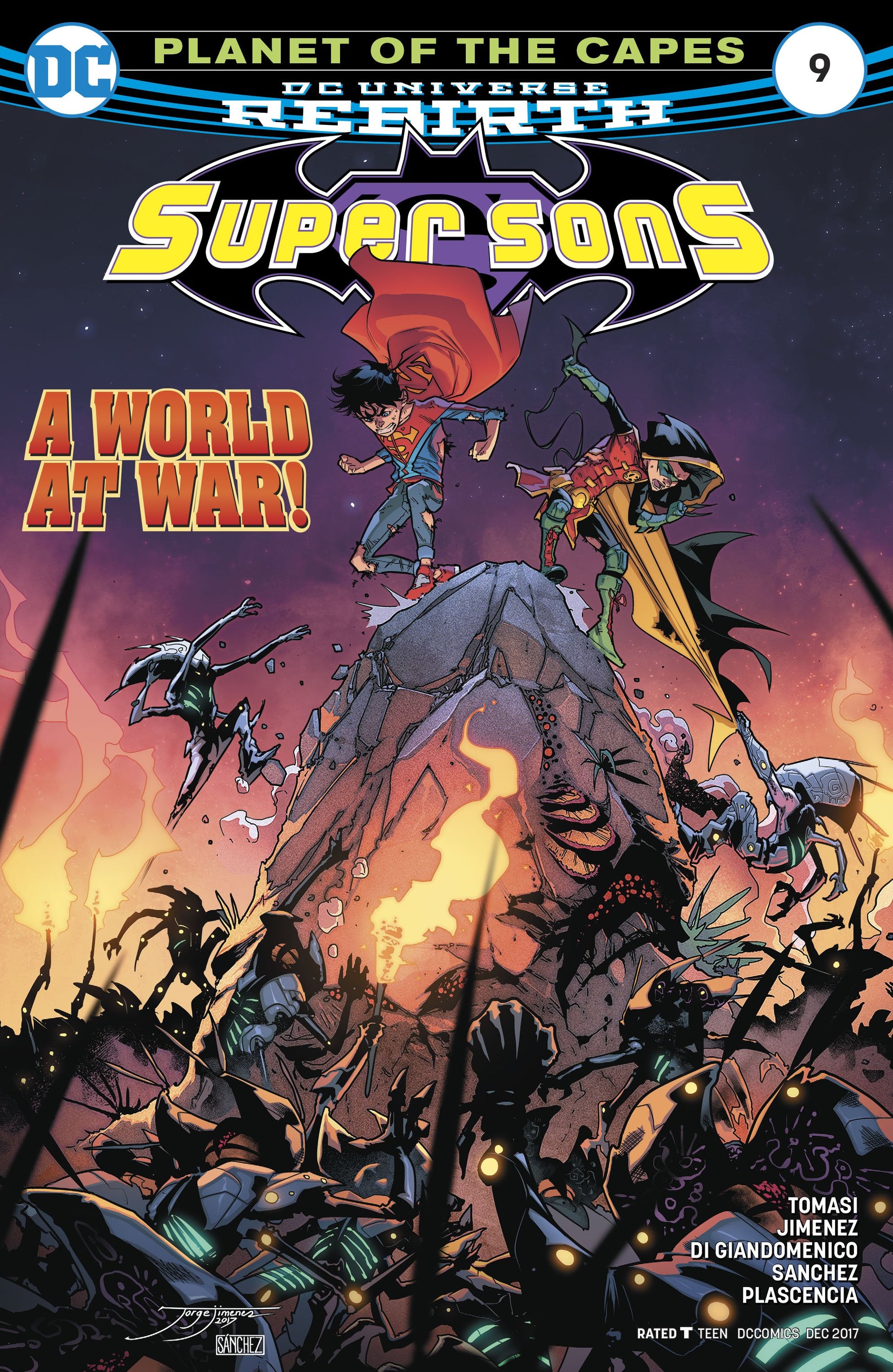 SUPER SONS #9 COVER