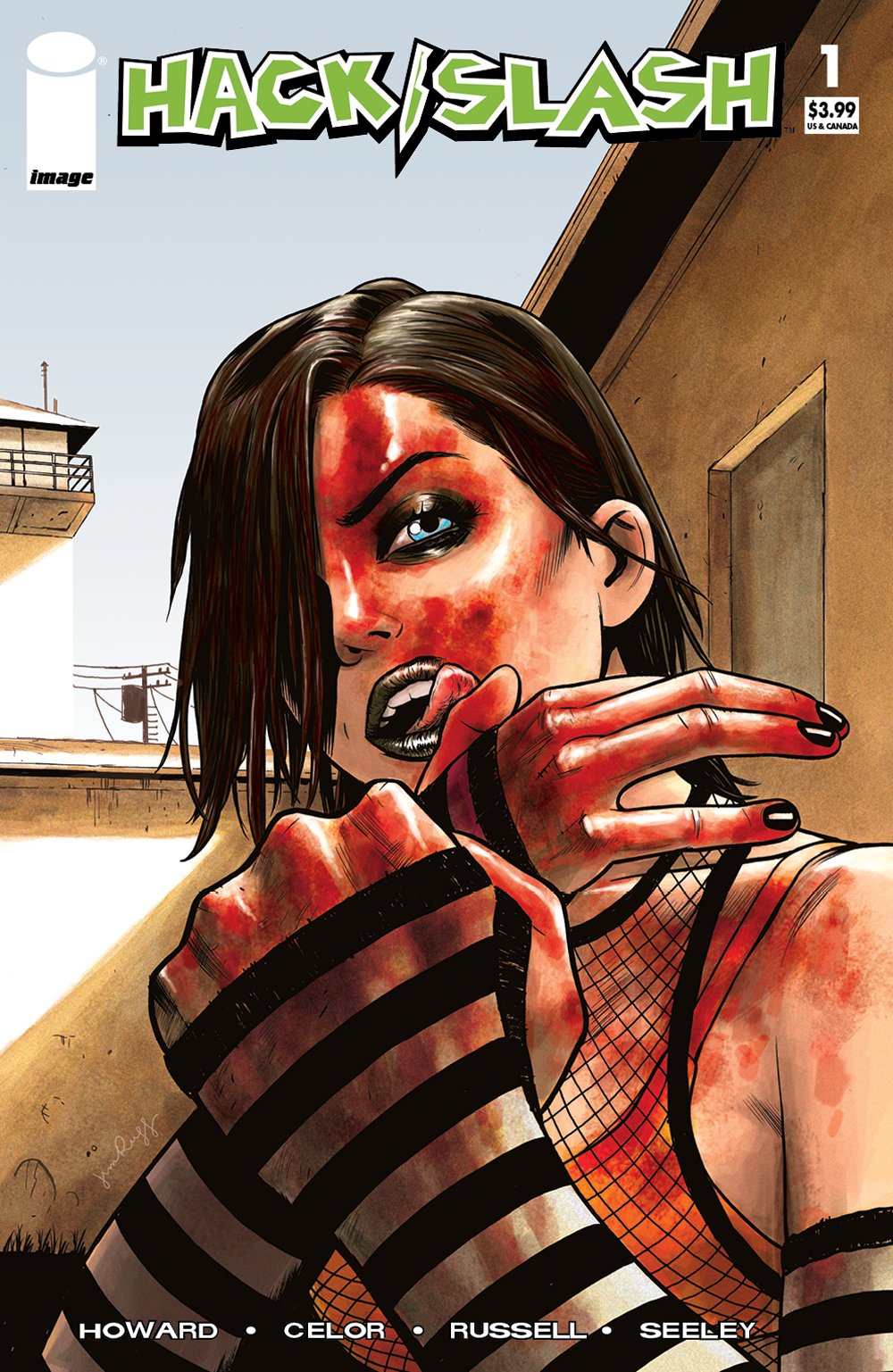 HACK SLASH RESURRECTION #1 CVR C WALKING DEAD #23 TRIBUTE VAR COVER