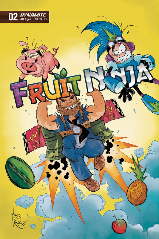 FRUIT NINJA #2 COVER