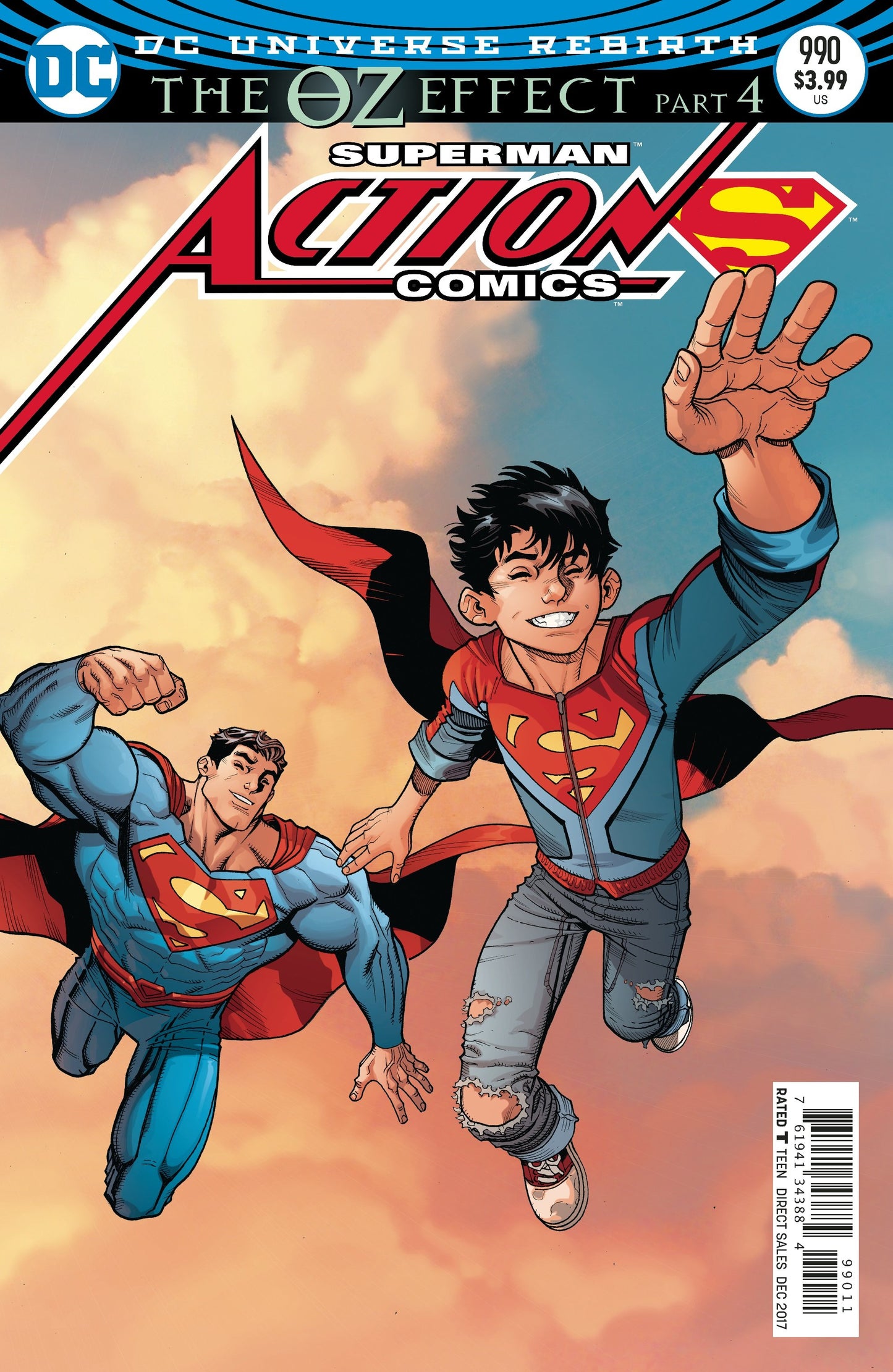 ACTION COMICS #990 LENTICULARED (OZ EFFECT) COVER
