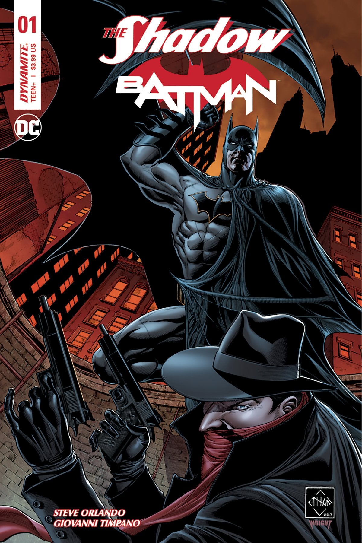SHADOW BATMAN #1 CVR B VAN SCIVER COVER