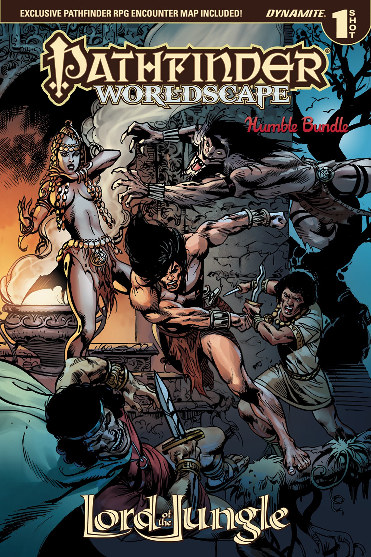 PATHFINDER WORLDSCAPE LORD OFJUNGLE ONE SHOT COVER