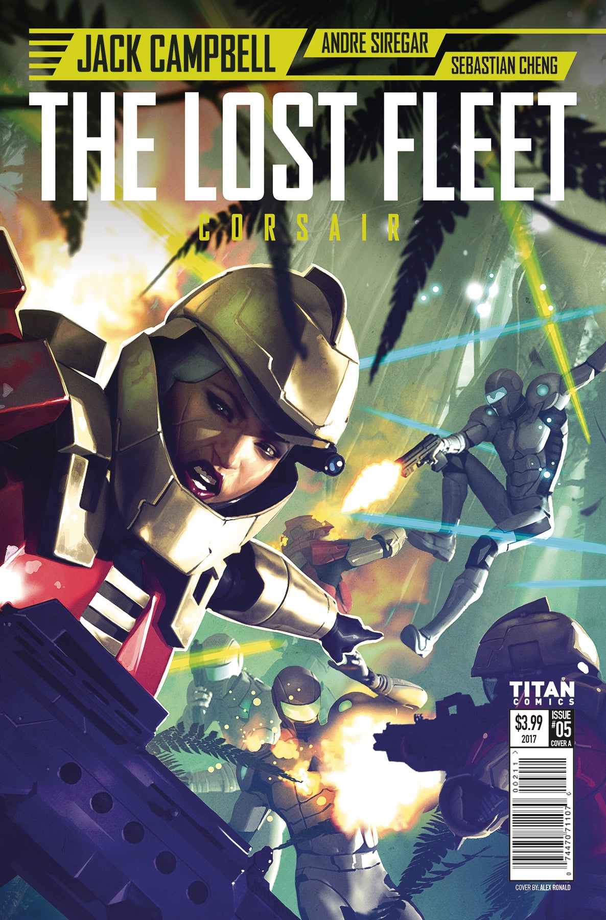 LOST FLEET CORSAIR #5 CVR A RONALD COVER