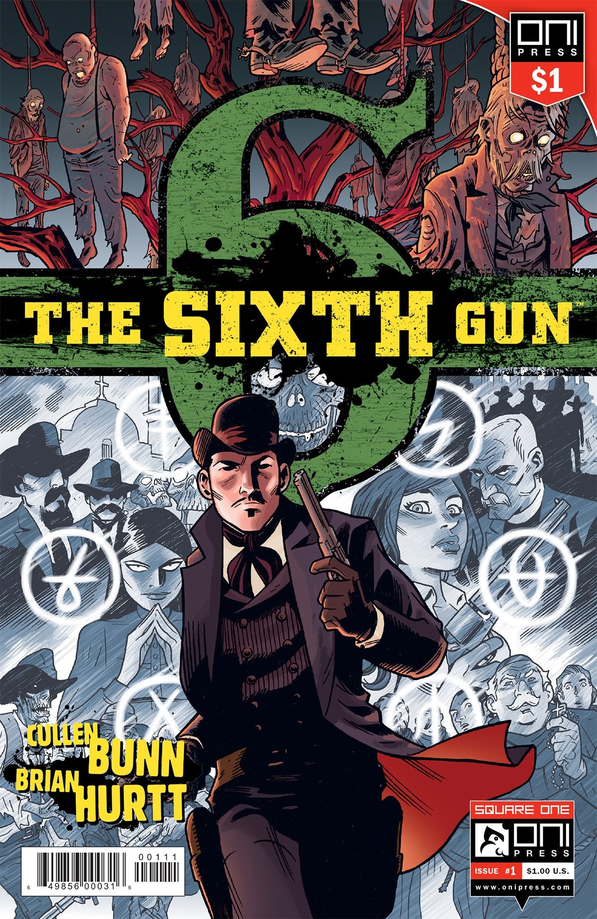 SIXTH GUN #1 1 DOLLAR ED COVER