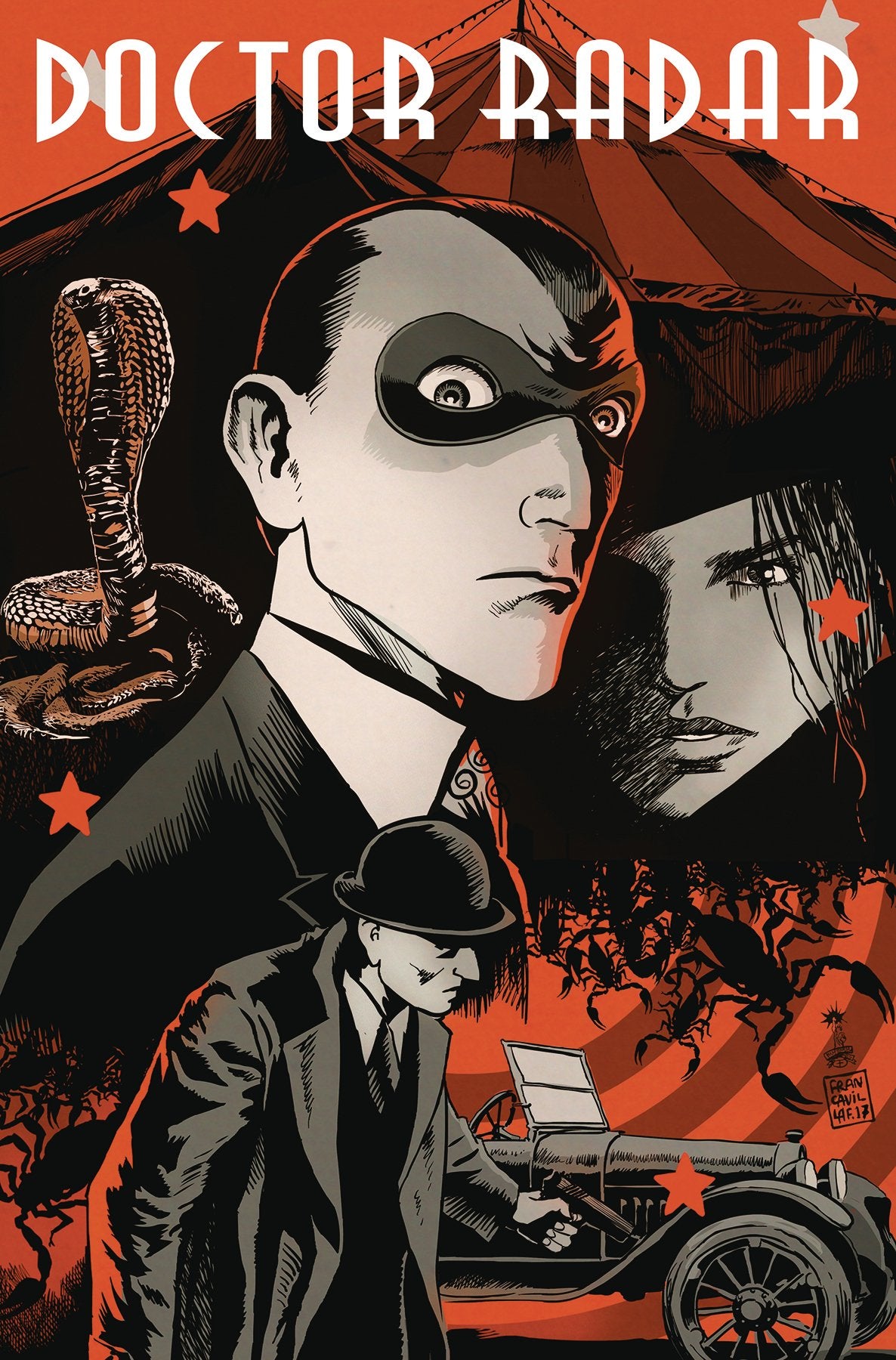 DR RADAR (STATIX) #1 CVR A FRANCAVILLA COVER