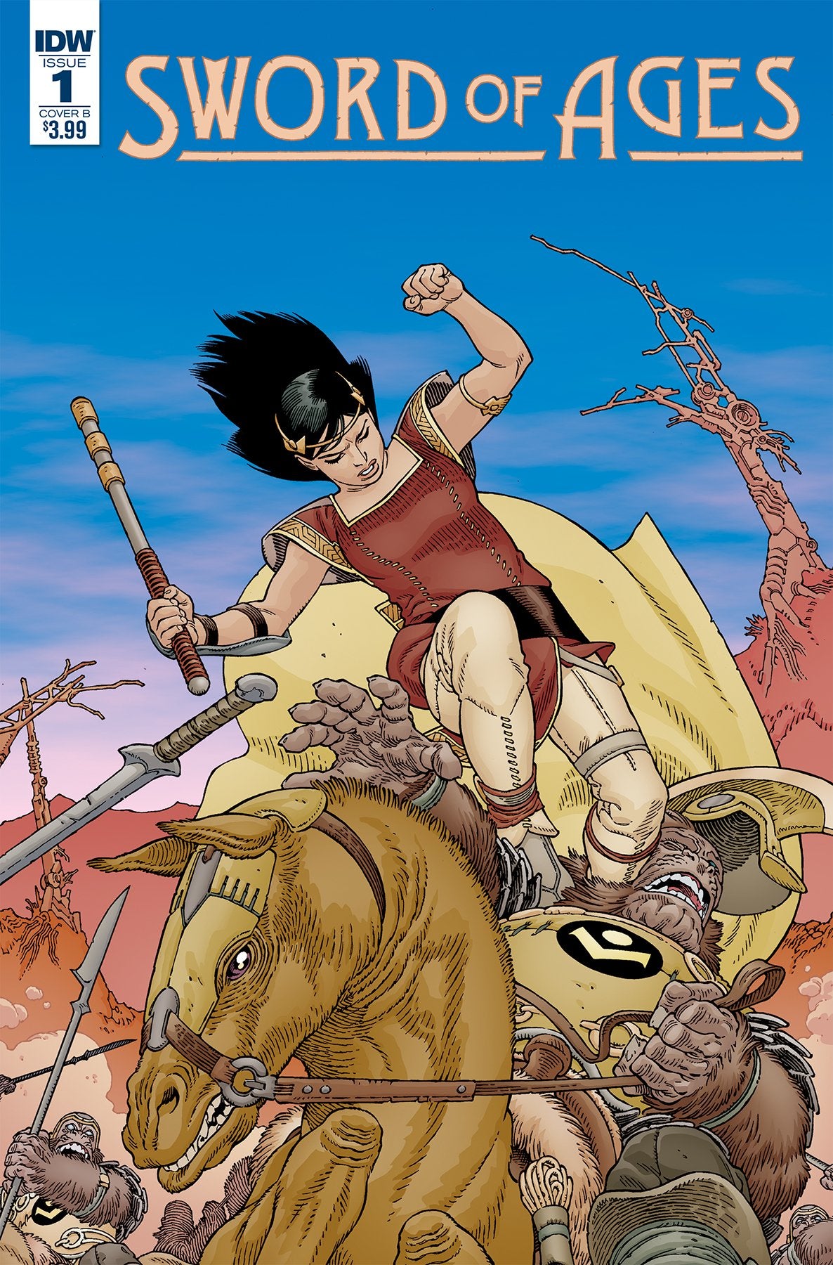 SWORD OF AGES #1 CVR B RODRIGUEZ COVER
