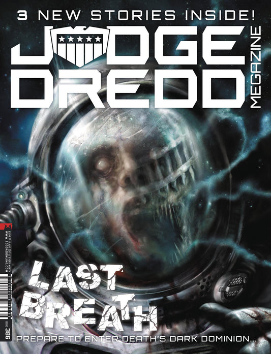 JUDGE DREDD MEGAZINE #390 COVER