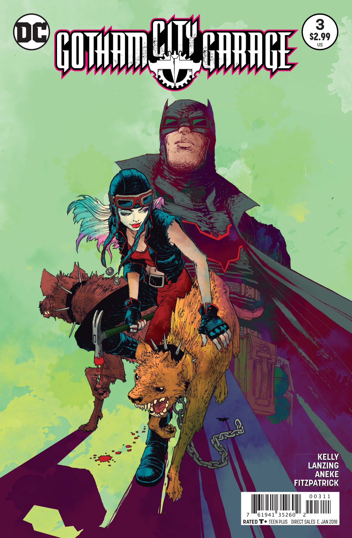 GOTHAM CITY GARAGE #3 COVER