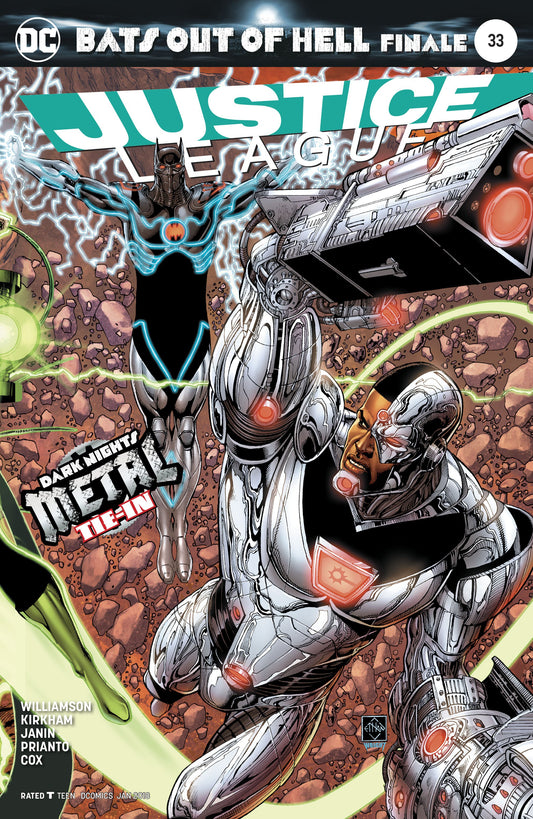 JUSTICE LEAGUE #33 METAL COVER