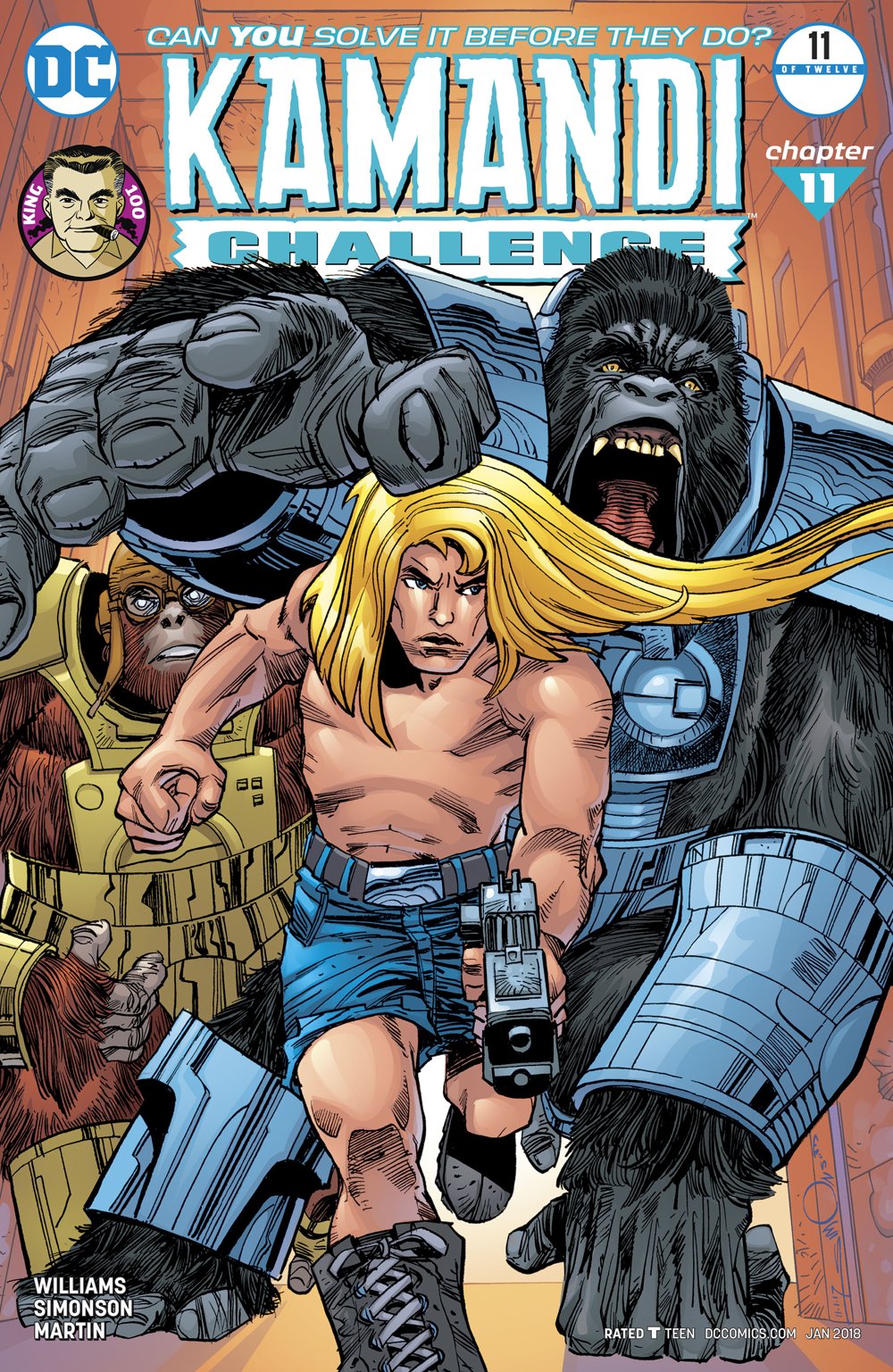 KAMANDI CHALLENGE #11 (OF 12) VAR ED COVER
