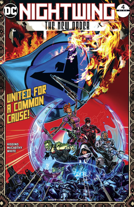NIGHTWING THE NEW ORDER #4 (OF 6) COVER