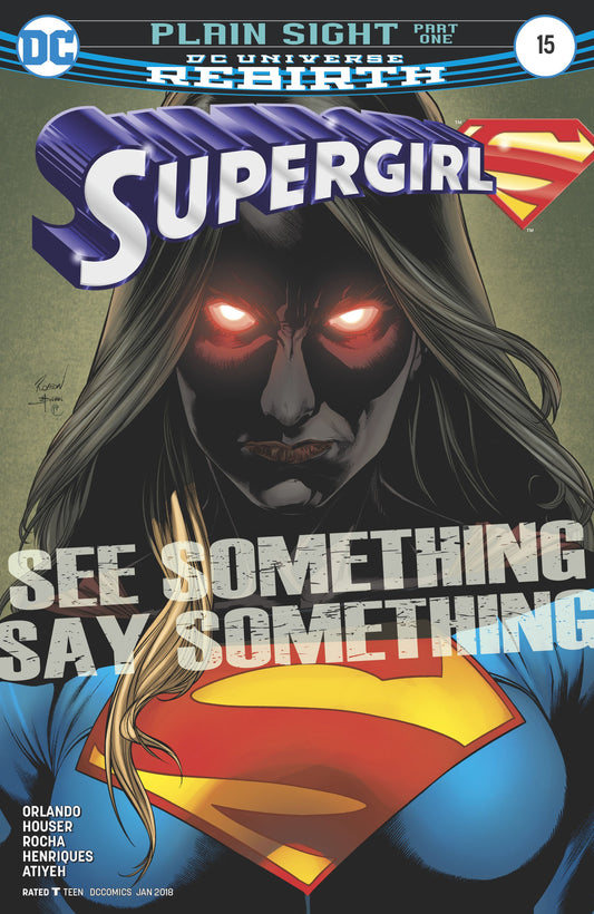 SUPERGIRL #15 COVER