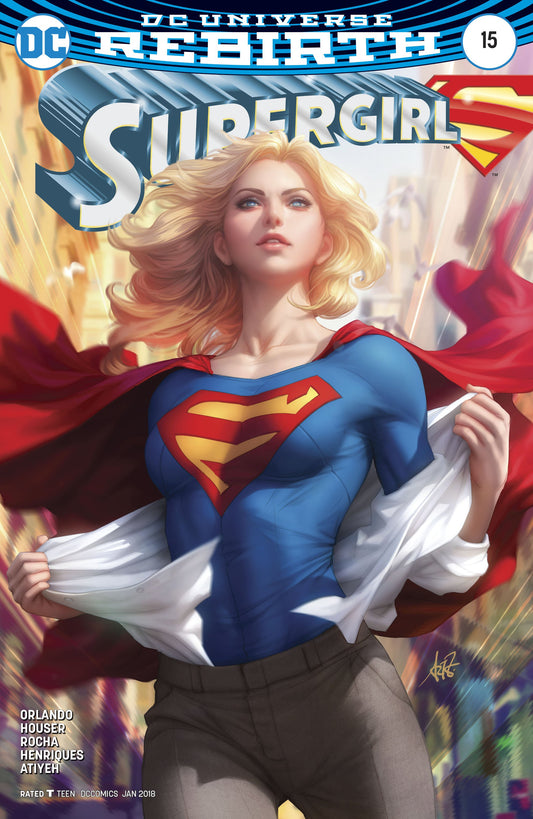 SUPERGIRL #15 VAR ED COVER