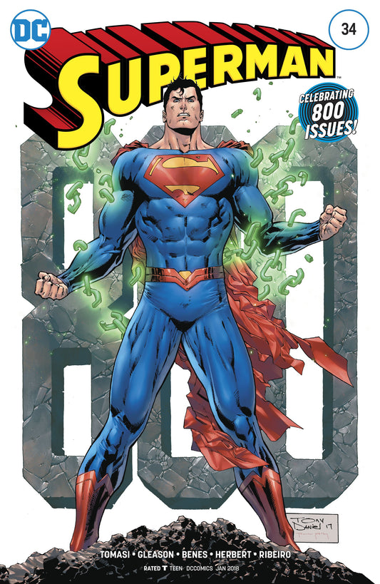SUPERMAN #34 VAR ED COVER