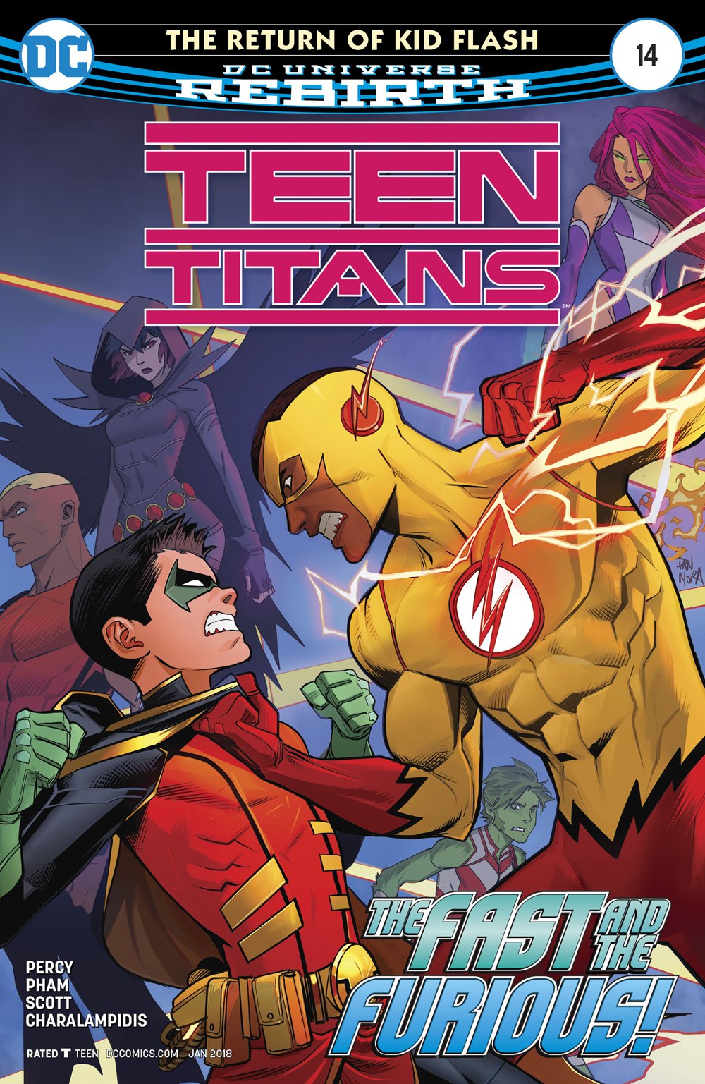 TEEN TITANS #14 COVER