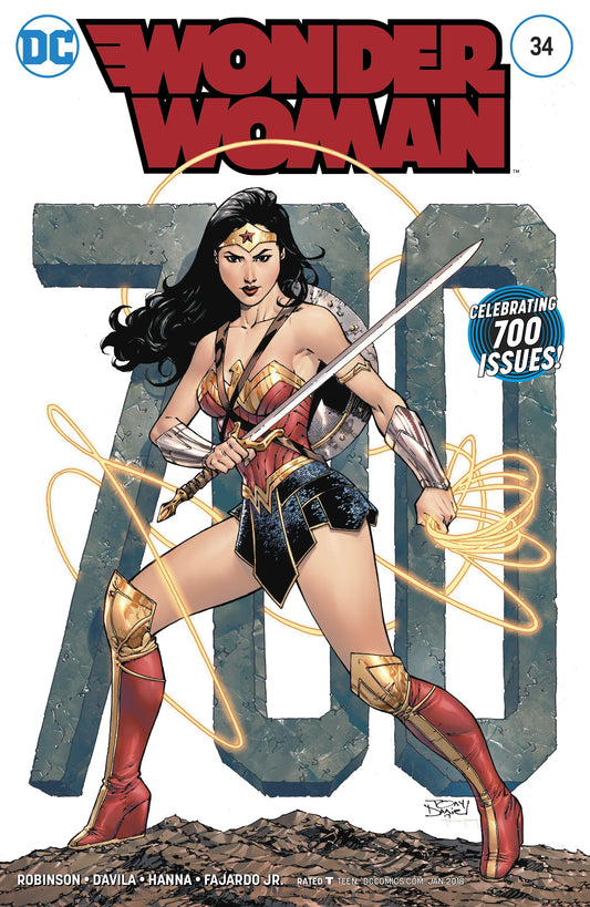 WONDER WOMAN #34 VAR ED COVER
