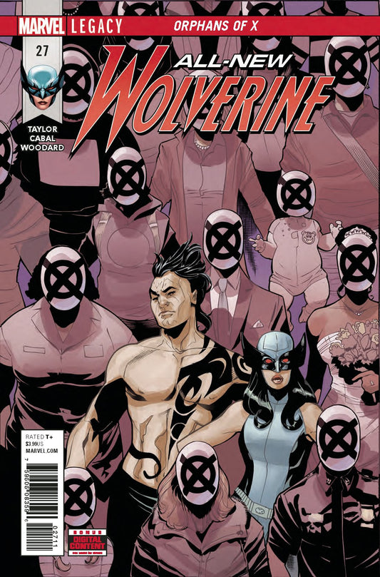 ALL NEW WOLVERINE #27 LEG COVER