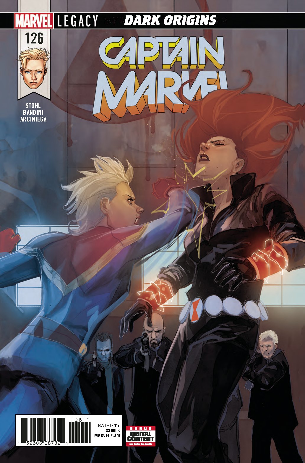 CAPTAIN MARVEL #126 LEG COVER