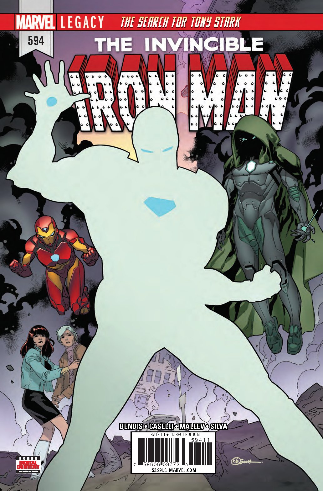 INVINCIBLE IRON MAN #594 LEG COVER