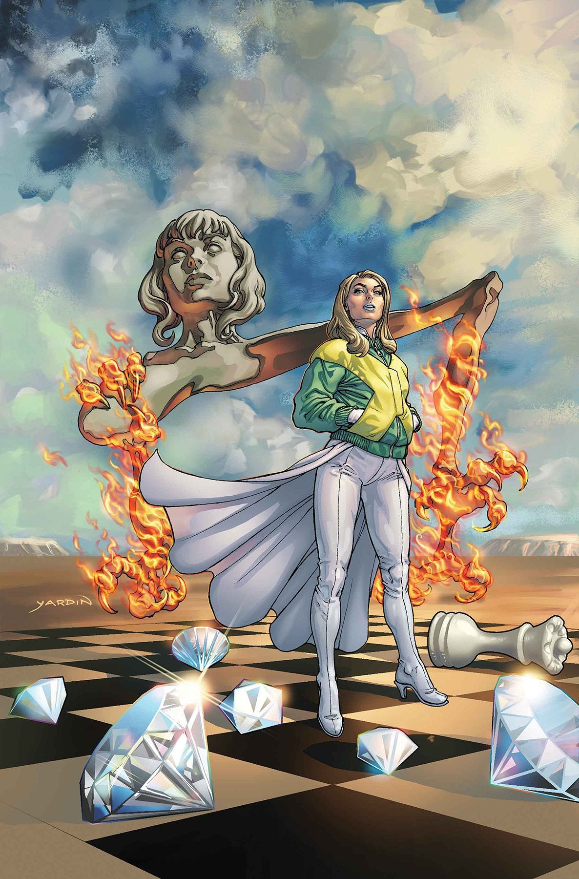 JEAN GREY #9 LEG COVER