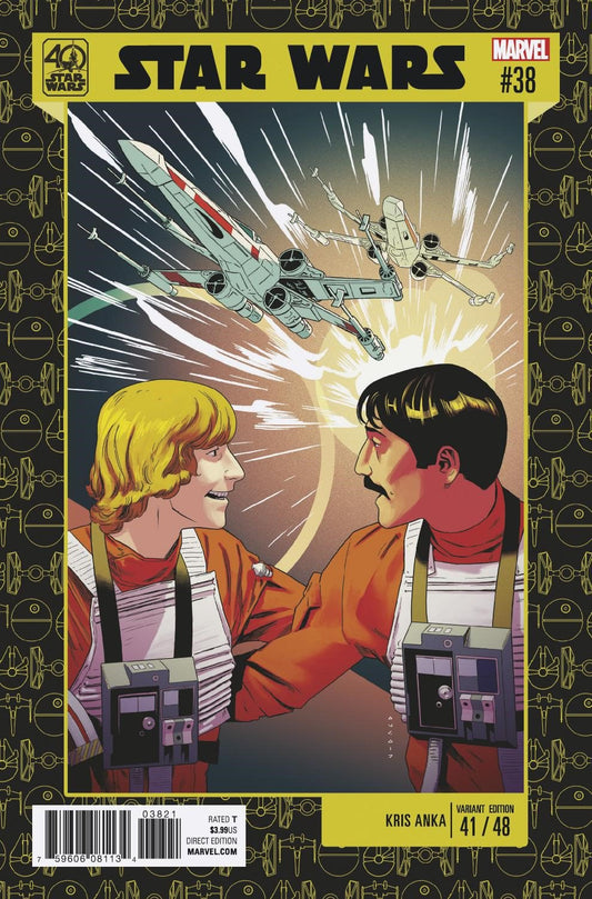 STAR WARS #38 ANKA 40TH ANNIV VAR COVER