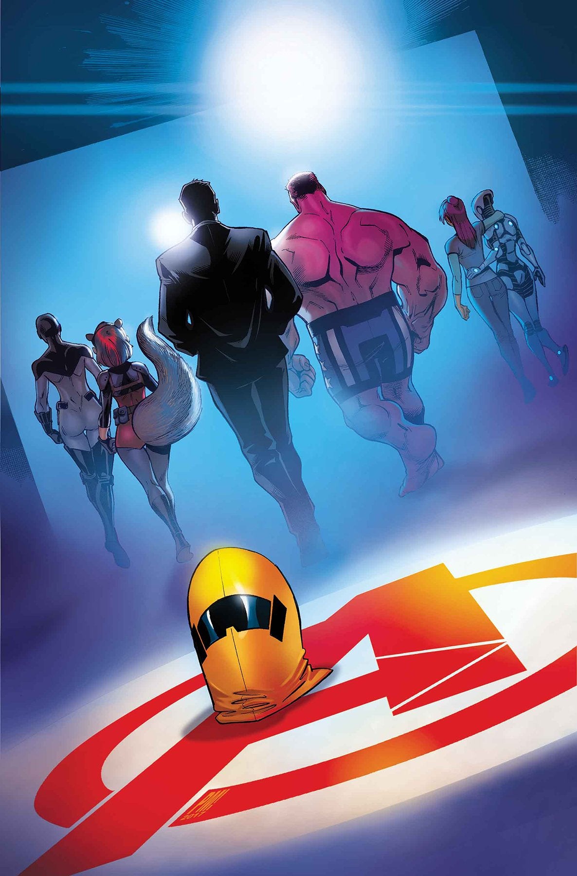 US AVENGERS #12 LEG COVER