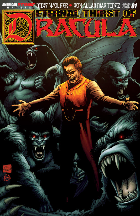 ETERNAL THIRST OF DRACULA #1 MAIN CVR (MR) COVER