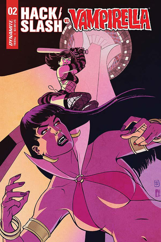 HACK SLASH VS VAMPIRELLA #2 (OF 5) CVR B SUDZUKA COVER
