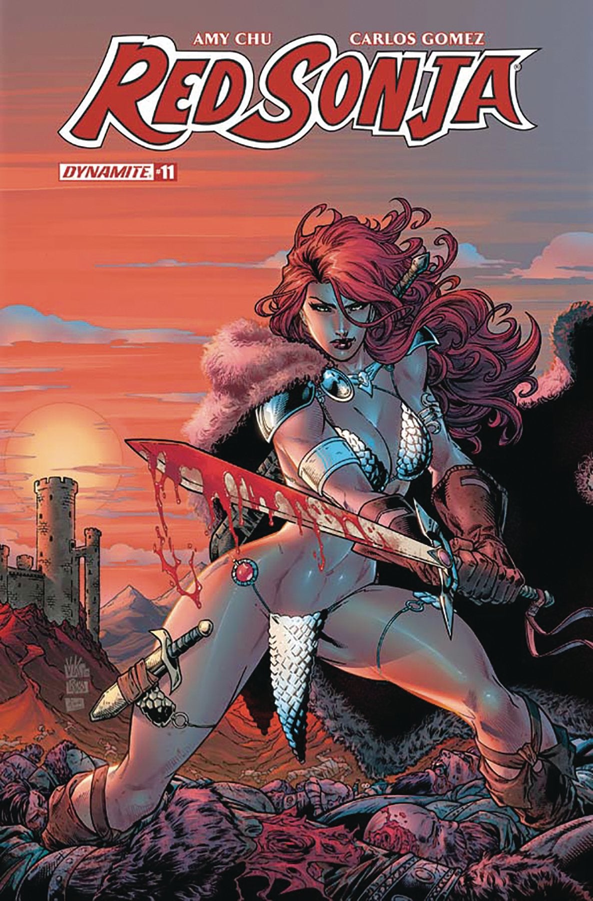 RED SONJA #11 CVR A MARION COVER
