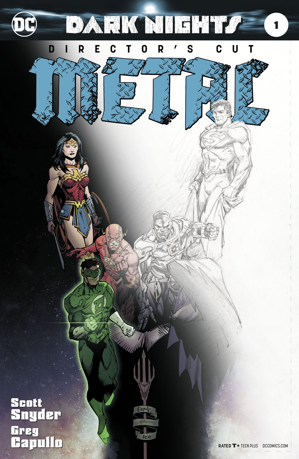 DARK NIGHTS METAL #1 DIRECTORS CUT COVER