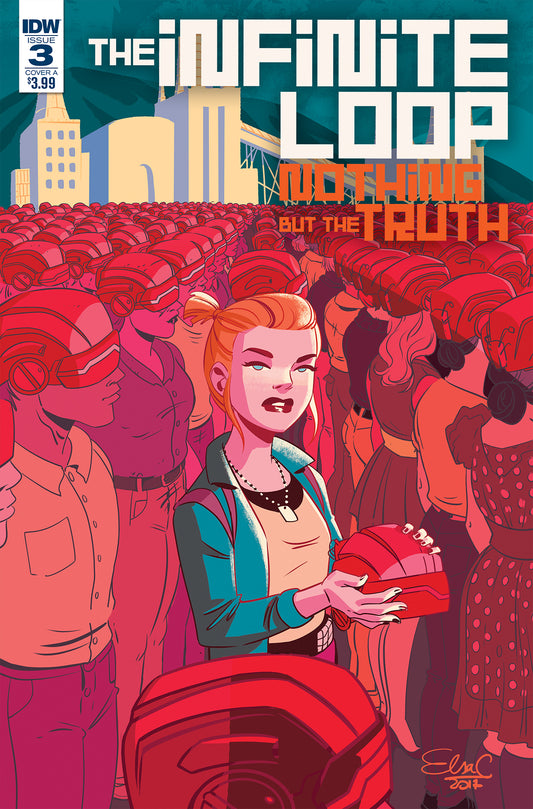 INFINITE LOOP NOTHING BUT THE TRUTH #3 (OF 6) CVR A CHARRETI COVER