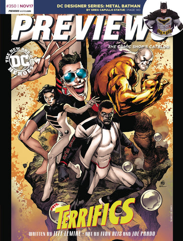 PREVIEWS #350 NOVEMBER 2017COVER