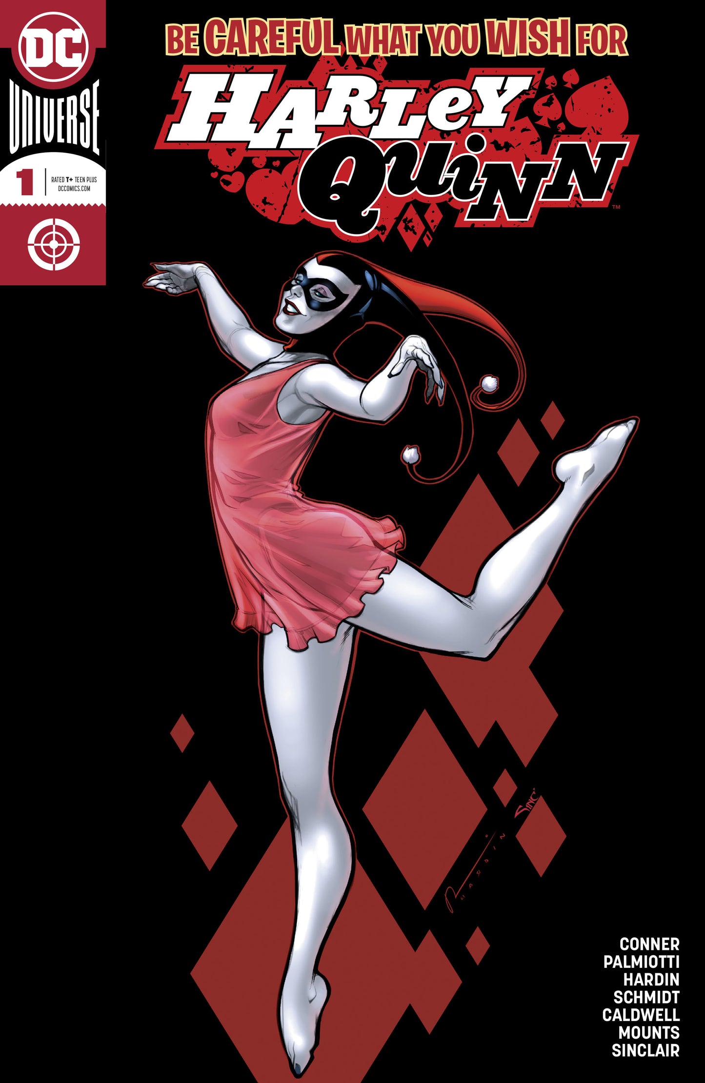 HARLEY QUINN BE CAREFUL WHAT YOU WISH FOR #1 SPC VAR ED COVER