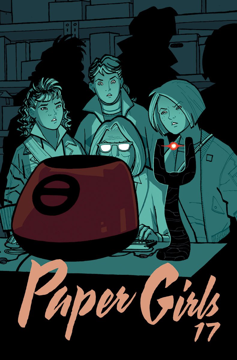 PAPER GIRLS #17 COVER