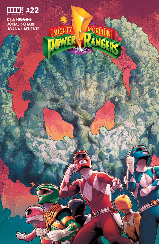 MIGHTY MORPHIN POWER RANGERS #22 COVER