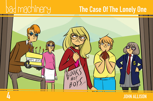 BAD MACHINERY POCKET ED GN VOL 04 CASE LONELY ONE COVER