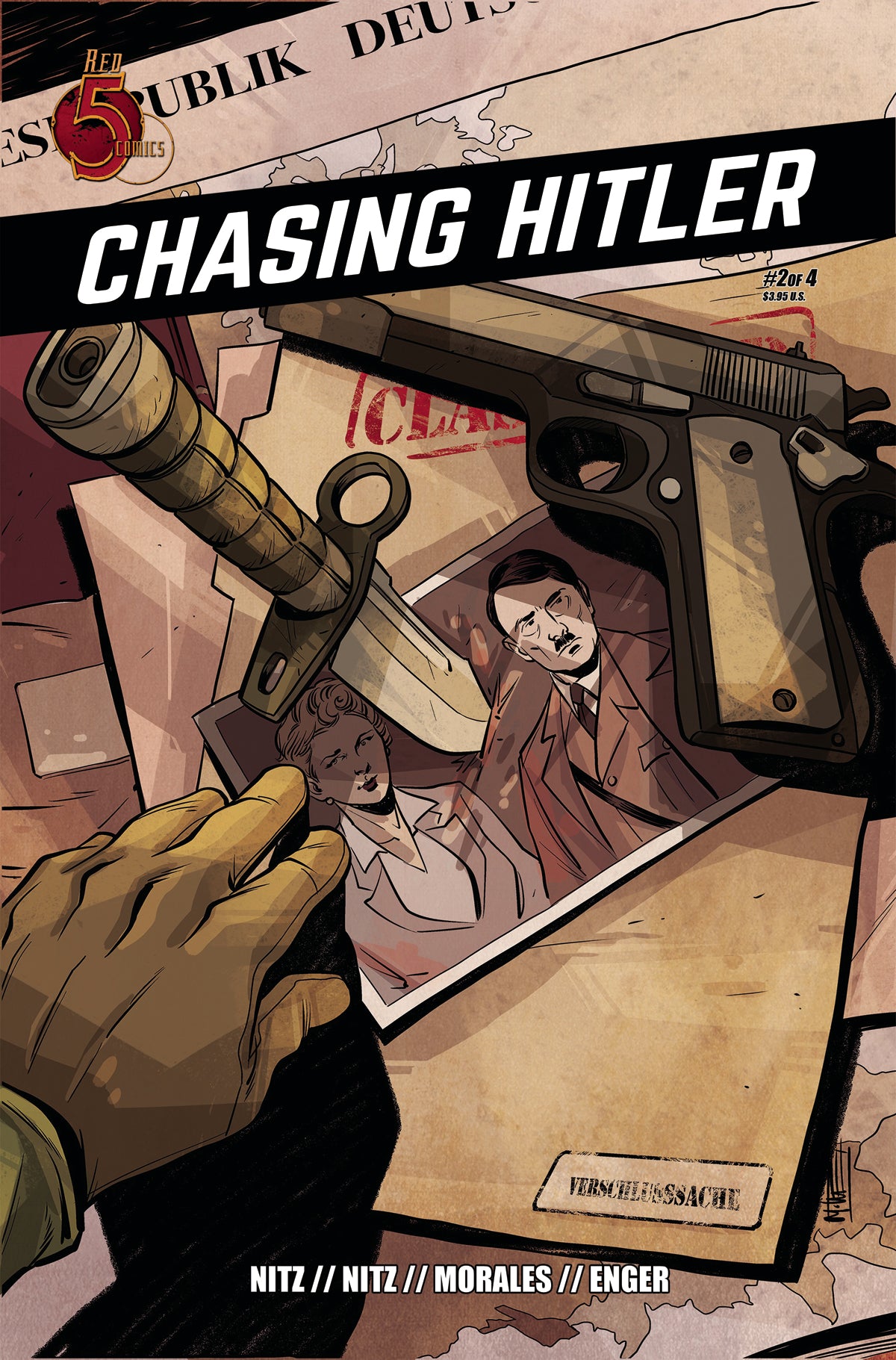 CHASING HITLER #2 (OF 4) COVER