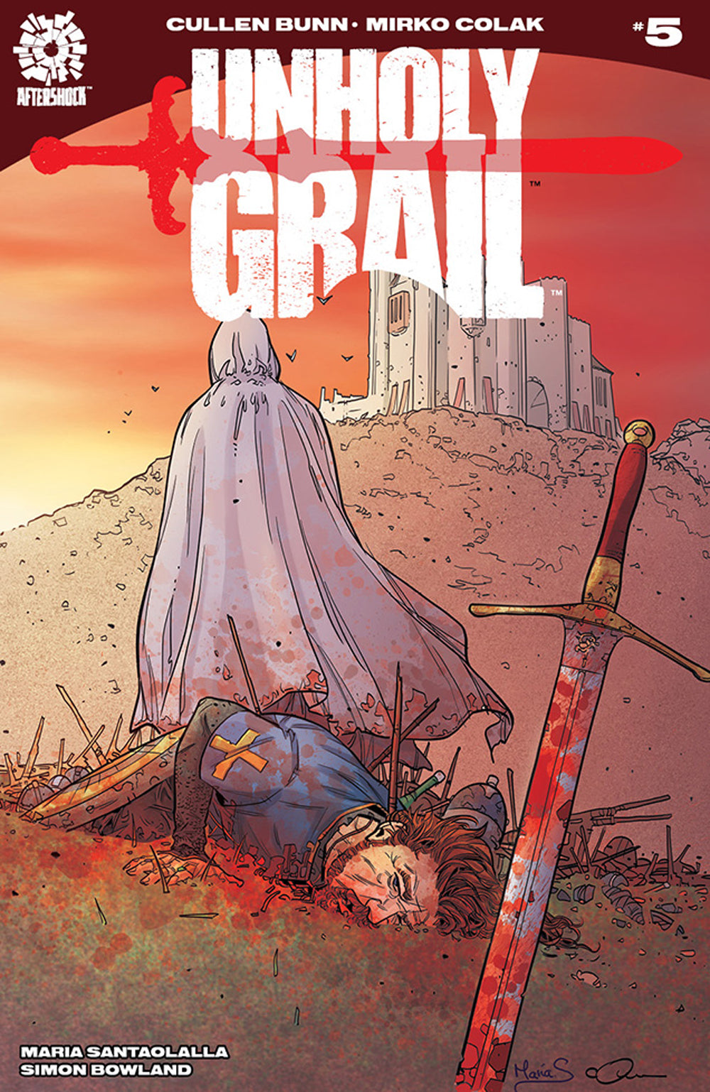 UNHOLY GRAIL #5 COVER
