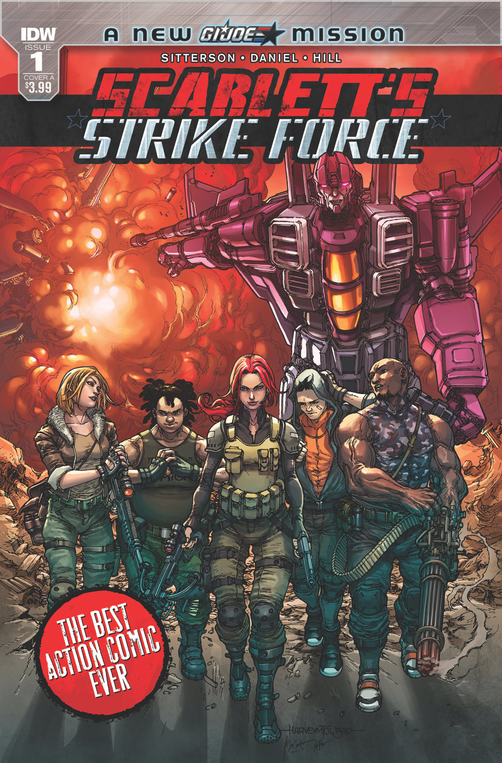 SCARLETTS STRIKE FORCE #1 CVR A TOLIBAO COVER