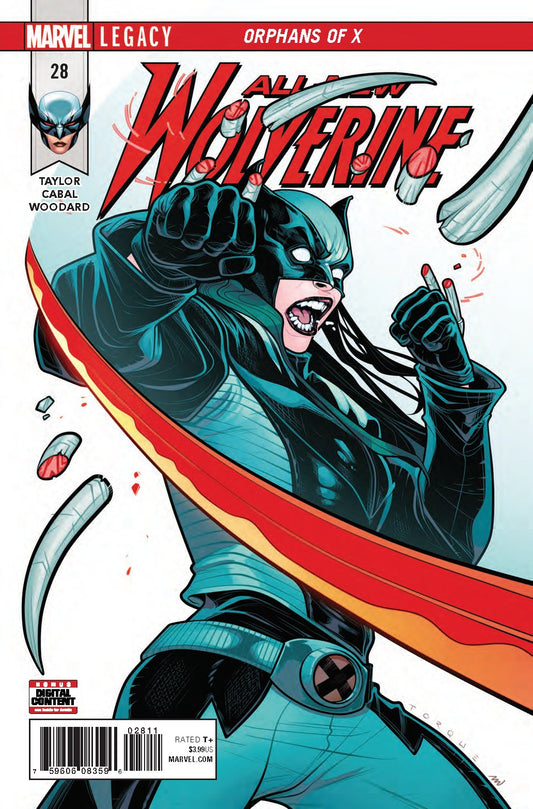 ALL NEW WOLVERINE #28 LEG COVER