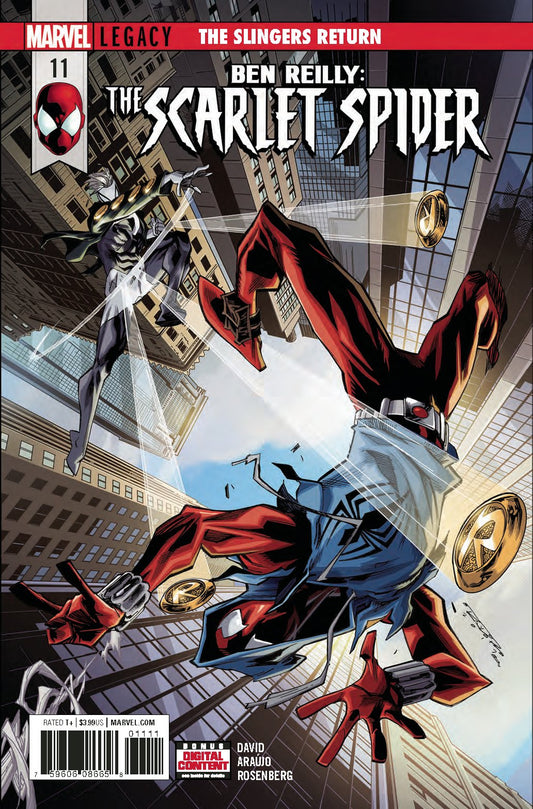 BEN REILLY SCARLET SPIDER #11 LEG COVER