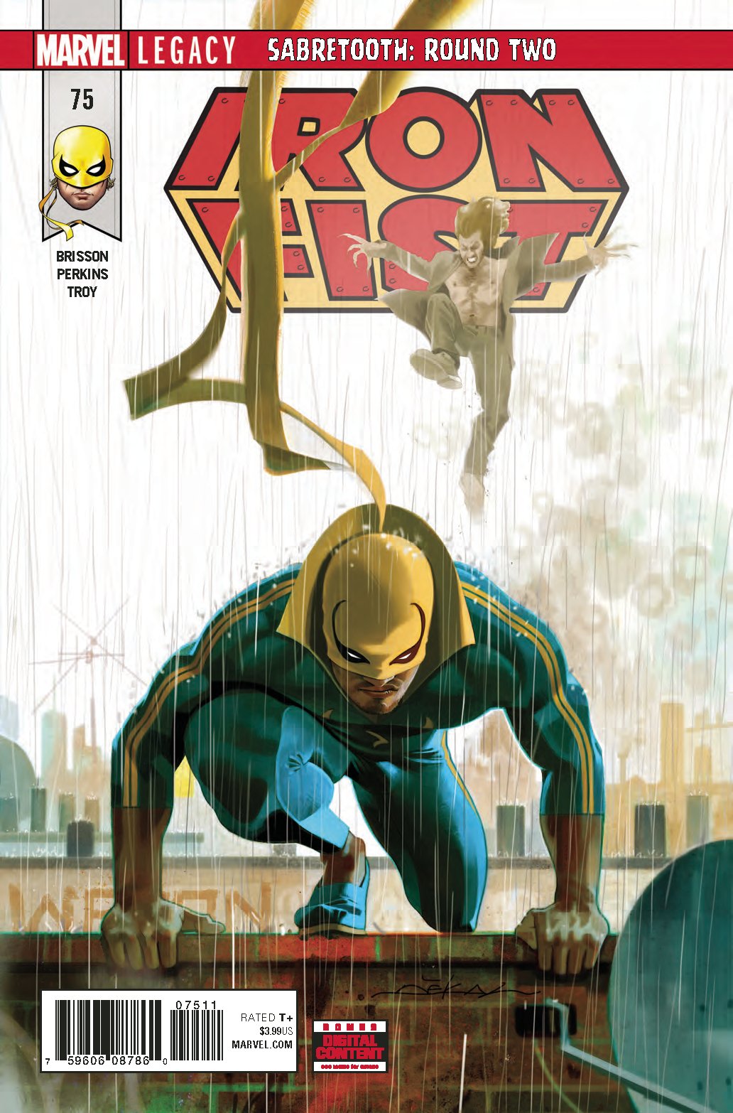 IRON FIST #75 LEG COVER