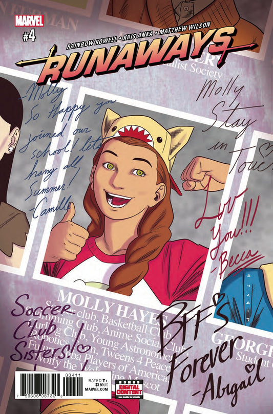 RUNAWAYS #4 COVER