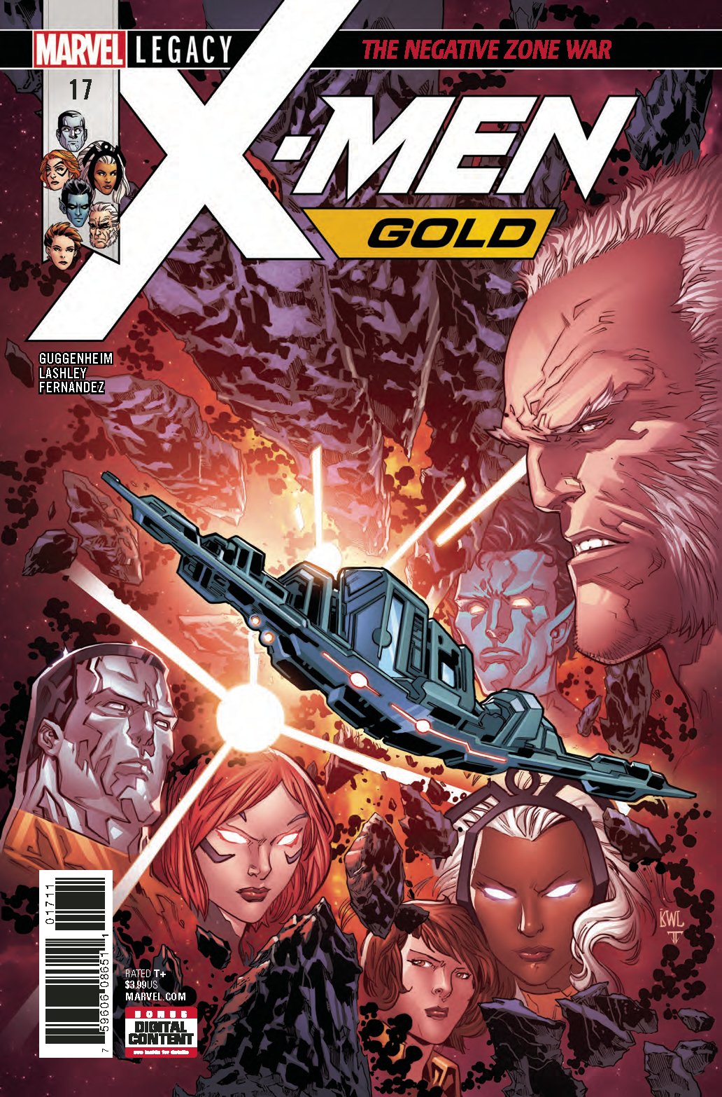 X-MEN GOLD #17 LEG COVER